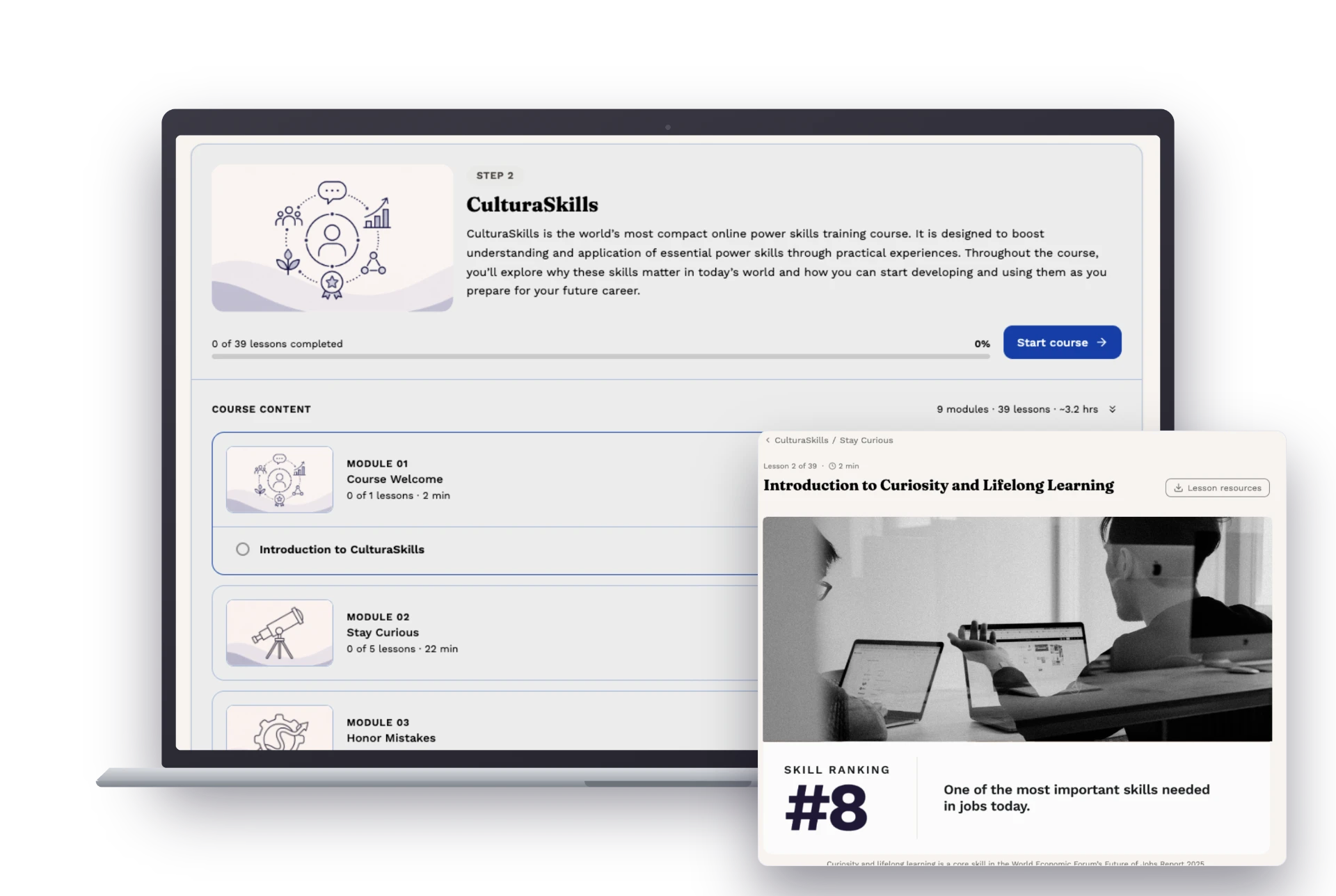 CulturaSkills online training module
